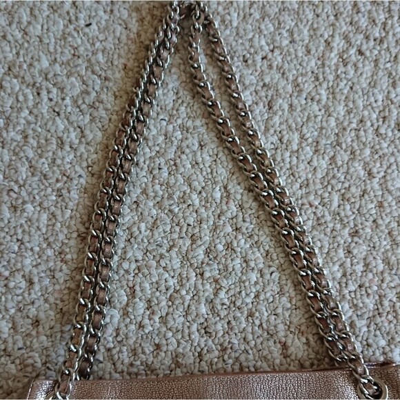 Rebecca Minkoff metallic light pink  shoulder bag - Picture 4 of 13
